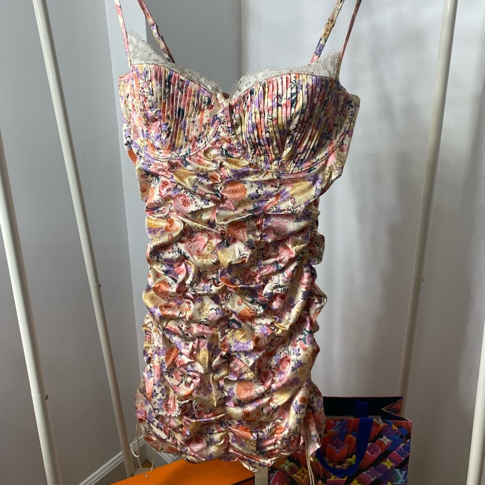 For Love and Lemons Victorias Secret Mini Gardenia Dress